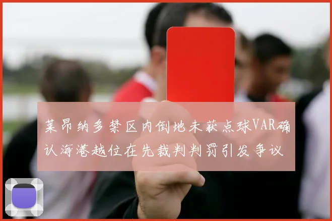 莱昂纳多禁区内倒地未获点球VAR确认海港越位在先裁判判罚引发争议